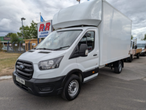 2020 Ford Transit Luton 2.0 350 Ecoblue Leader in White — image 3