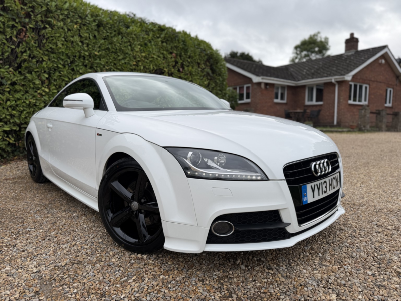 2013 Audi Tt 2.0 Tfsi S Line in White — image 1