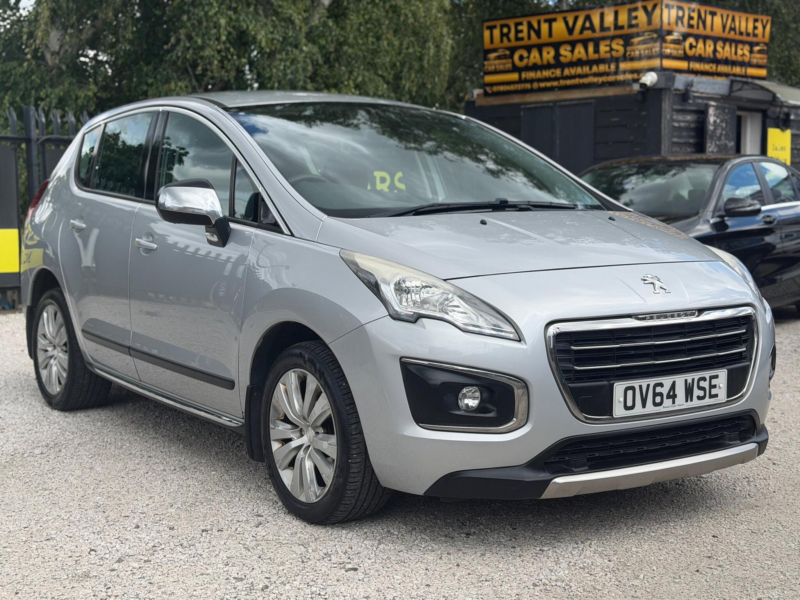 2014 Peugeot 3008 1.6 Hdi Active SUV 5dr Diesel Manual Euro 5 (115 Ps) in Silver — image 1