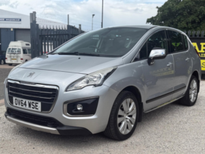 2014 Peugeot 3008 1.6 Hdi Active SUV 5dr Diesel Manual Euro 5 (115 Ps) in Silver — image 2