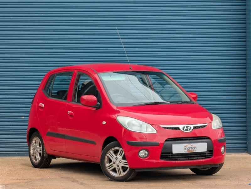 2009 Hyundai I10 Hpi Clear 27,000 Miles Full Service History 2 Owners in Red — image 1