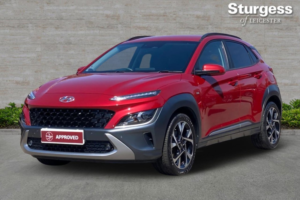 2021 Hyundai Kona 1.0 T-Gdi Mhev Premium Euro 6 (s/s) 5dr in Red — image 3