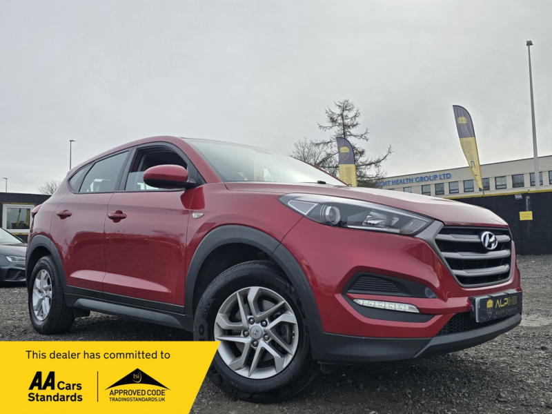 2018 Hyundai Tucson 1.6 Gdi Blue Drive S SUV 5dr Petrol Manual Euro 6 (s/s) (132 Ps) in Red — image 1