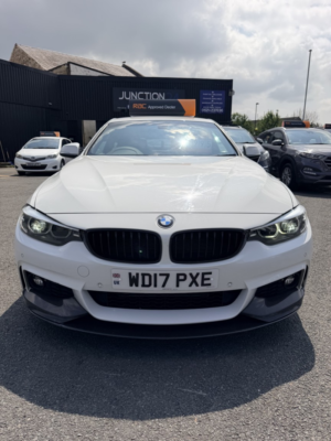 2017 BMW 4 Series 2.0 420d M Sport Coupe in White — image 2
