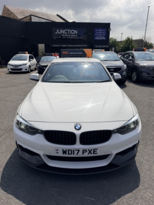 2017 BMW 4 Series 2.0 420d M Sport Coupe in White — image 3