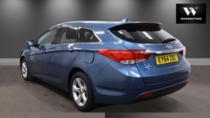 2014 Hyundai I40 1.7 Crdi Blue Drive Style Diesel Blue Tourer 5dr Satnav+low Tax+9 Stamps in Blue — image 2
