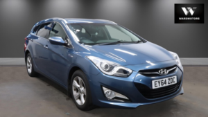 2014 Hyundai I40 1.7 Crdi Blue Drive Style Diesel Blue Tourer 5dr Satnav+low Tax+9 Stamps in Blue — image 3