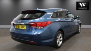2014 Hyundai I40 1.7 Crdi Blue Drive Style Diesel Blue Tourer 5dr Satnav+low Tax+9 Stamps in Blue — image 4