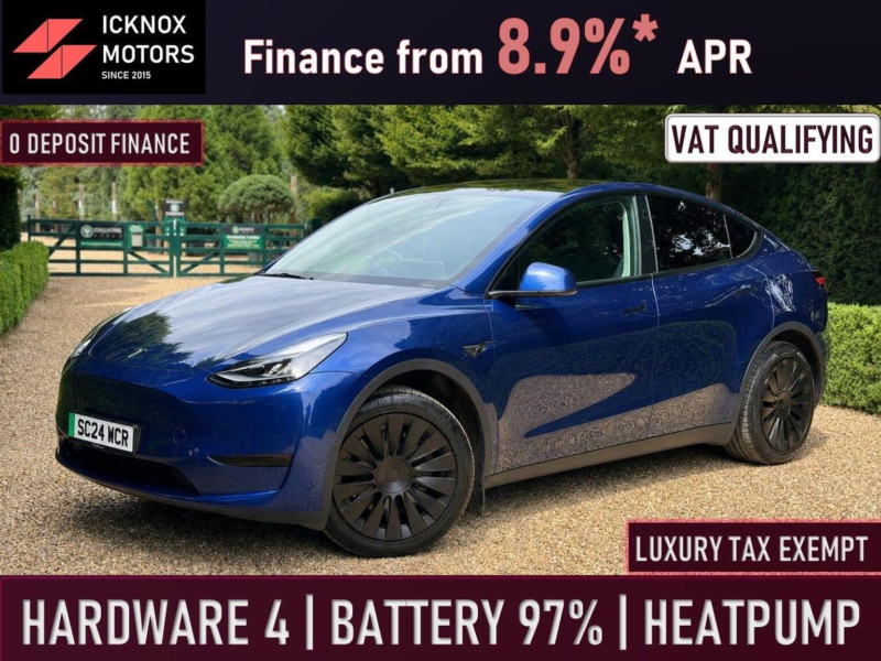 2024 Tesla Model Y Auto Rwd 5dr in Blue — image 1