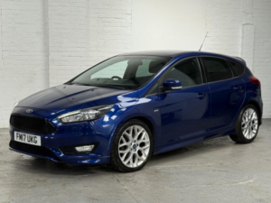 2017 Ford Focus 1.5 Tdci St-Line Euro 6 (s/s) 5dr in Blue — image 4