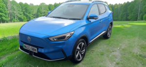 2023 MG MG Zs 72.6kwh Trophy Long Range Auto 5dr in Blue — image 3