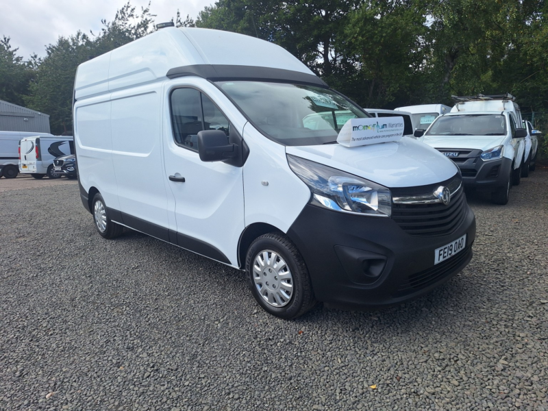 2019 Vauxhall Vivaro 1.6 Cdti 2900 Biturbo Ecotec L2 H2 Lwb High Top Roof in White — image 1