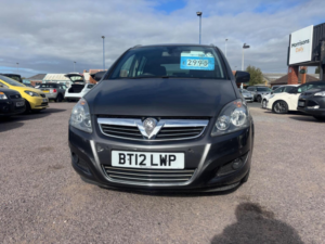 2012 Vauxhall Zafira 1.6 16v Design Euro 5 5dr (snav) in Grey — image 6