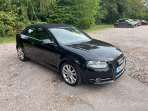 2012 Audi A3 Cabriolet 1.2 Tfsi Sport Euro 5 (s/s) 2dr in Black — image 2