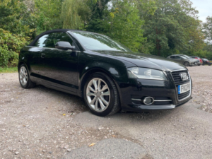2012 Audi A3 Cabriolet 1.2 Tfsi Sport Euro 5 (s/s) 2dr in Black — image 3