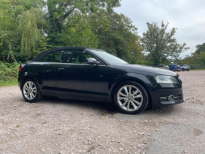 2012 Audi A3 Cabriolet 1.2 Tfsi Sport Euro 5 (s/s) 2dr in Black — image 4