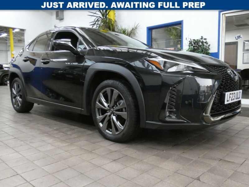 2023 Lexus Ux 2.0 250h F Sport Design SUV 5dr Petrol Hybrid E-CVT Euro 6 (s/s) (184 Ps) in Black — image 1
