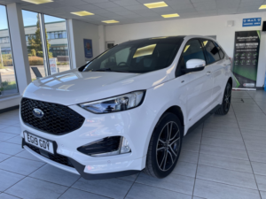 2019 Ford Edge 2.0 Ecoblue St-Line, AWD in White — image 2