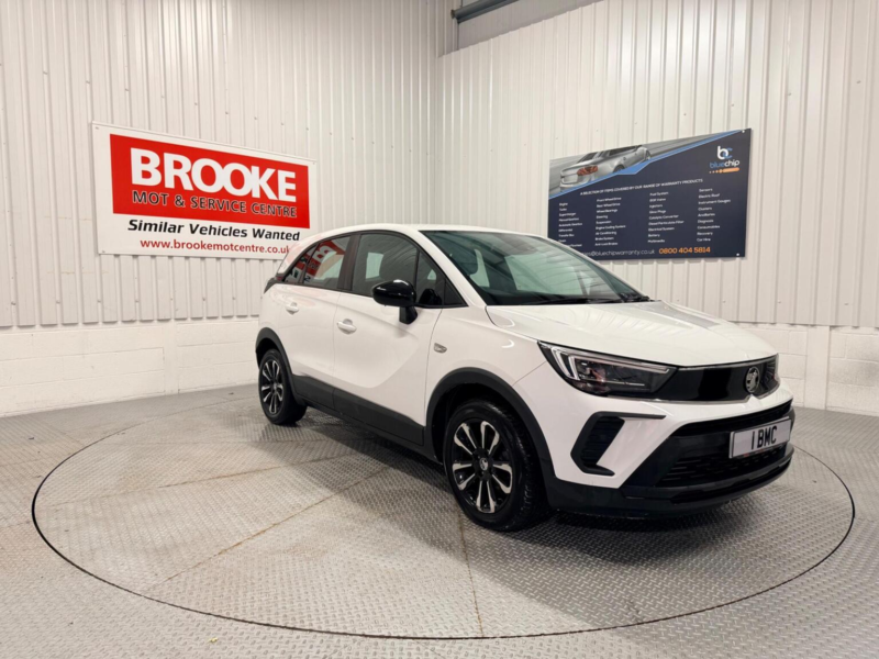 2021 Vauxhall Crossland 1.2 Se Euro 6 (s/s) 5dr in White — image 1
