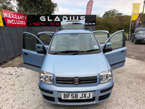 2008 Fiat Panda 1.2 Eleganza 5dr in Blue — image 2