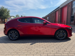 2022 Mazda Mazda3 2.0 E-Skyactiv-G Mhev Sport Lux Euro 6 (s/s) 5dr in Red — image 2