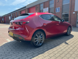 2022 Mazda Mazda3 2.0 E-Skyactiv-G Mhev Sport Lux Euro 6 (s/s) 5dr in Red — image 3
