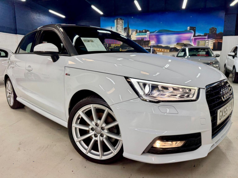 2015 Audi A1 1.4 Tfsi S Line Sportback Euro 6 (s/s) 5dr in White — image 1