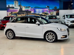 2015 Audi A1 1.4 Tfsi S Line Sportback Euro 6 (s/s) 5dr in White — image 2