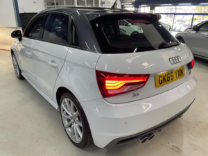 2015 Audi A1 1.4 Tfsi S Line Sportback Euro 6 (s/s) 5dr in White — image 5