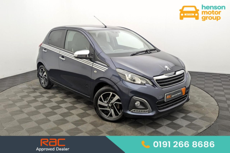 2018 Peugeot 108 1.0 Collection Hatchback 5dr Petrol Manual Euro 6 (68 Ps) in Blue — image 1