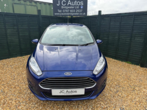 2015 Ford Fiesta 1.0t Ecoboost Titanium X Euro 6 (s/s) 5dr in Blue — image 3