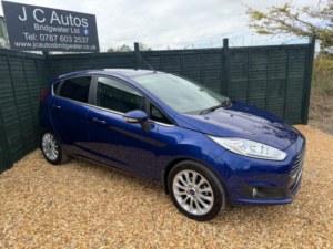2015 Ford Fiesta 1.0t Ecoboost Titanium X Euro 6 (s/s) 5dr in Blue — image 4