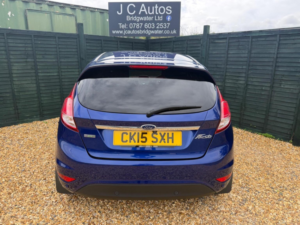 2015 Ford Fiesta 1.0t Ecoboost Titanium X Euro 6 (s/s) 5dr in Blue — image 5