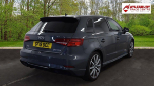 2019 Audi A3 1.5 Tfsi Cod 35 Black Edition Sportback S Tronic Euro 6 (s/s) 5dr in Grey — image 4