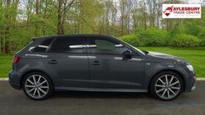 2019 Audi A3 1.5 Tfsi Cod 35 Black Edition Sportback S Tronic Euro 6 (s/s) 5dr in Grey — image 5