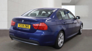 2009 BMW 3 Series 2.0 318d M Sport Steptronic Euro 5 4dr in Blue — image 4