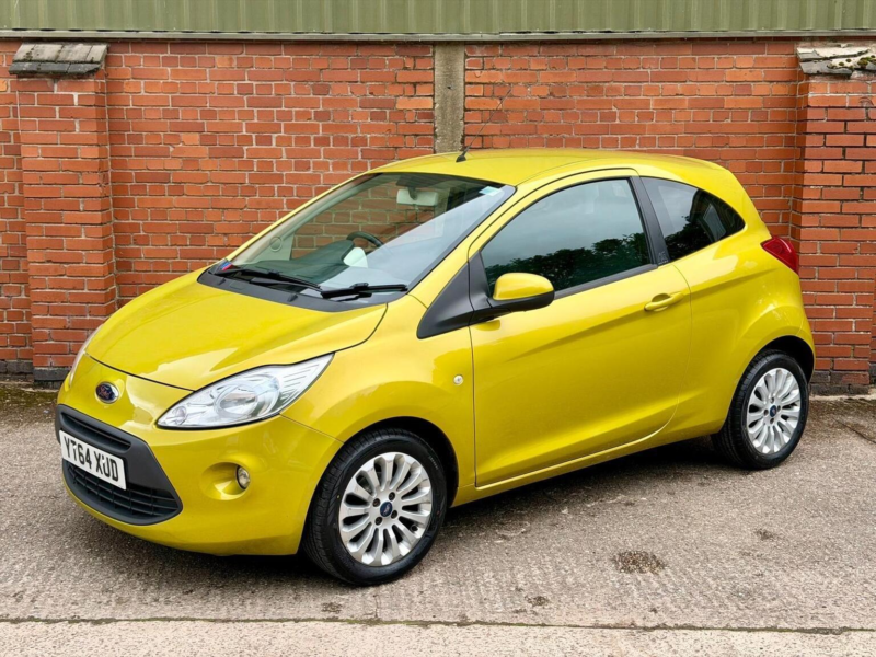 2014 Ford Ka 1.2 Zetec Euro 5 (s/s) 3dr in Yellow — image 1