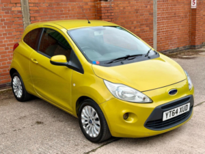 2014 Ford Ka 1.2 Zetec Euro 5 (s/s) 3dr in Yellow — image 2