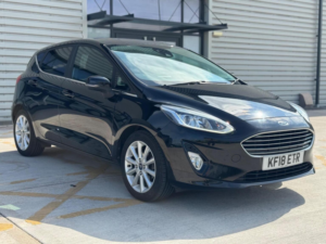 2018 Ford Fiesta 1.0t Ecoboost Titanium Euro 6 (s/s) 5dr in Black — image 4