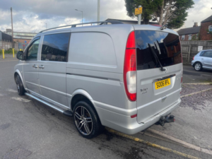2006 Mercedes-Benz Vito 2.1 111cdi Dualiner Basic Long Panel Van Lwb 5dr in Silver — image 4