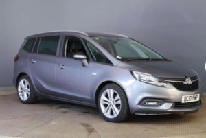 2017 Vauxhall Zafira Tourer 1.4i Turbo Sri Nav Euro 6 5dr in Grey — image 6