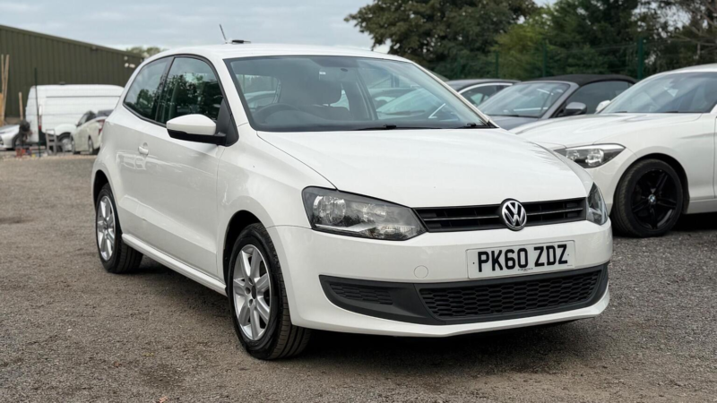 2010 Volkswagen Polo 1.4 Se Euro 5 3dr in White — image 1