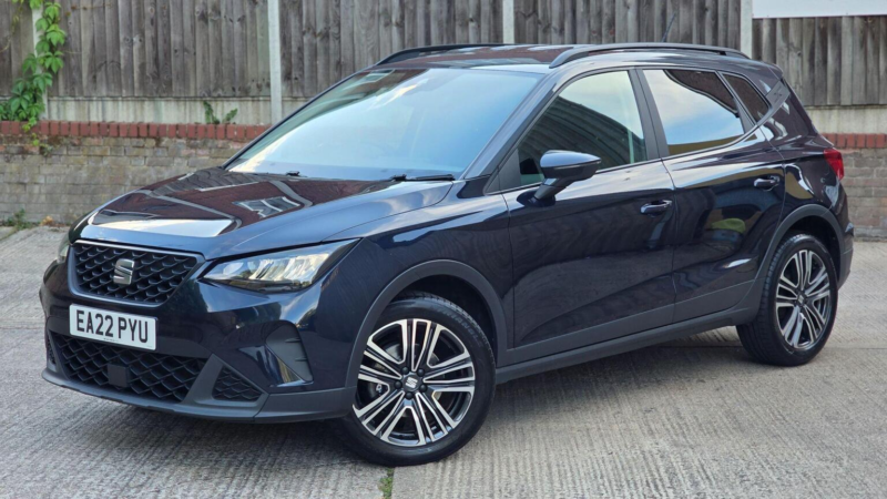 2022 SEAT Arona 1.0 Tsi Evo Se Technology Euro 6 (s/s) 5dr in Blue — image 1