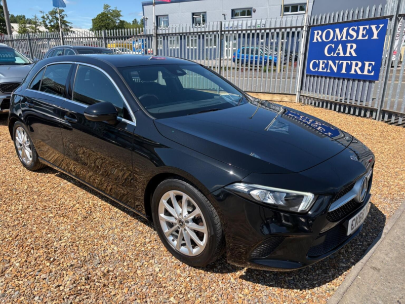 2018 Mercedes-Benz A Class 1.5 A180d Sport 7g-Dct Euro 6 (s/s) 5dr in Black — image 1
