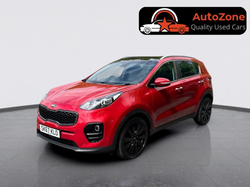 2017 Kia Sportage 1.7 Crdi 4 in Red — image 1