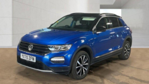 2020 Volkswagen T-Roc 1.5 Tsi Evo Design Euro 6 (s/s) 5dr in Blue — image 3