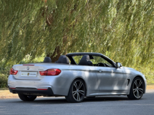 2015 BMW 4 Series 2.0 428i M Sport Convertible in Silver — image 4