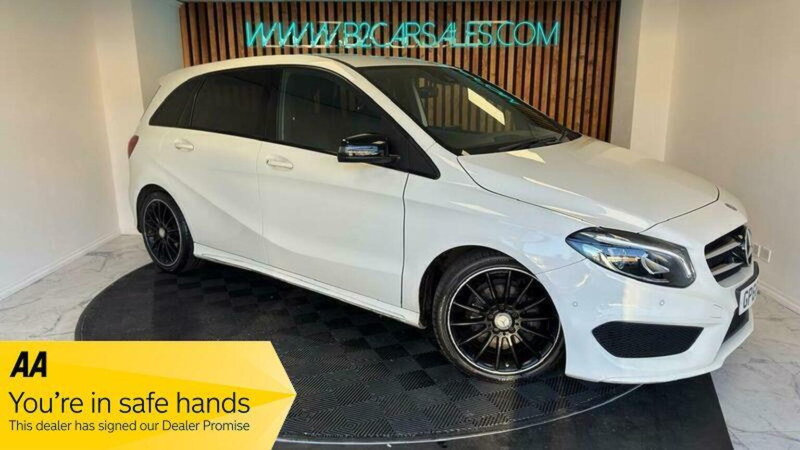 2016 Mercedes-Benz B Class 2.1 B200d Amg Line (premium) 7g-Dct Euro 6 (s/s) 5dr in White — image 1