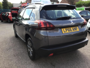 2016 Peugeot 2008 1.6 Bluehdi Active Euro 6 5dr in Grey — image 4