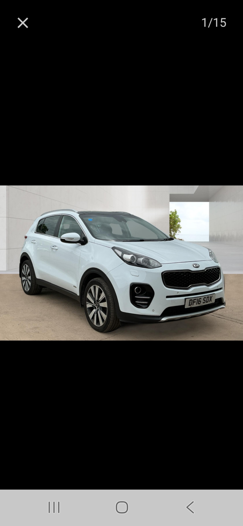 2016 Kia Sportage 2.0 Crdi Kx-4 SUV 5dr Diesel Manual AWD Euro 6 (182 Bhp) in White — image 1